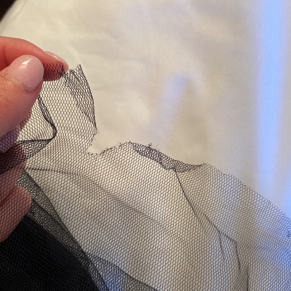 BCBGeneration Black Tulle Maxi Dress - Picture 8 of 8